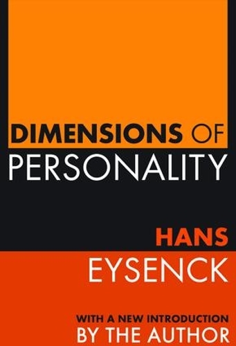 Паперова книга «Dimensions of Personality», авторів Ганс Юрген Айзенк, Мартін Рейн - фото №1