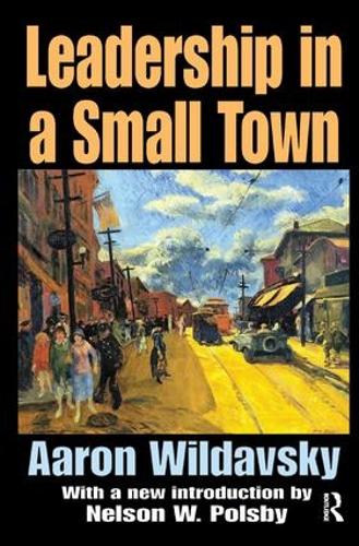 Бумажная книга «Leadership in a Small Town», автор Аарон Вильдавский - фото №1