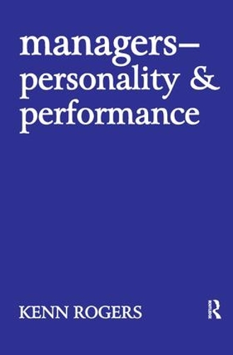 Бумажная книга «Managers: Personality and Performance» - фото №1