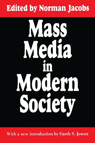 Паперова книга «Mass Media in Modern Society», автор Норман Джейкобс - фото №1