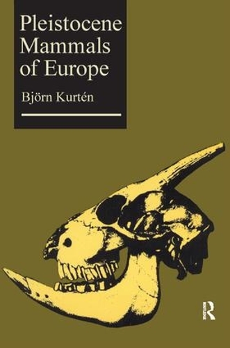 Паперова книга «Pleistocene Mammals of Europe», автор Бйорн Куртен - фото №1