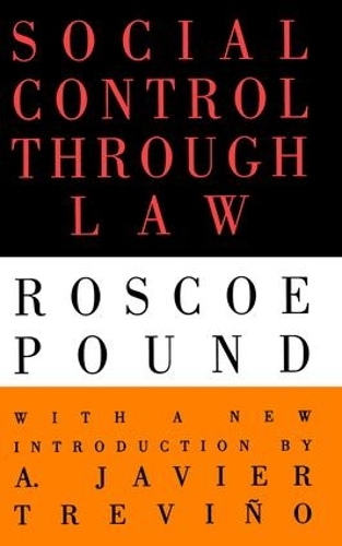 Паперова книга «Social Control Through Law», автор Роско Паунд - фото №1