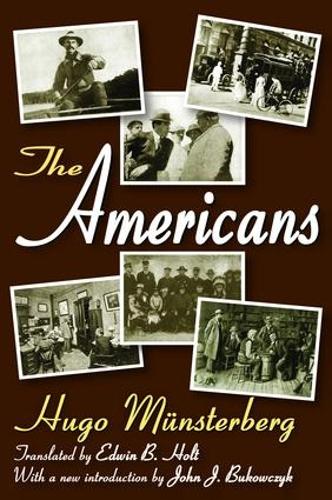 Паперова книга «The Americans», автор Х'юго Мюнстерберг - фото №1