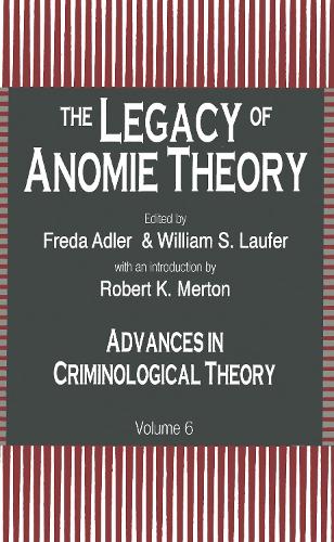 Паперова книга «The Legacy of Anomie Theory» - фото №1