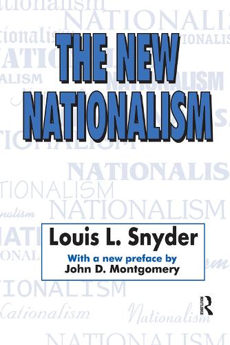 Бумажная книга «The New Nationalism», автор Луис Л. Снайдер - фото №1
