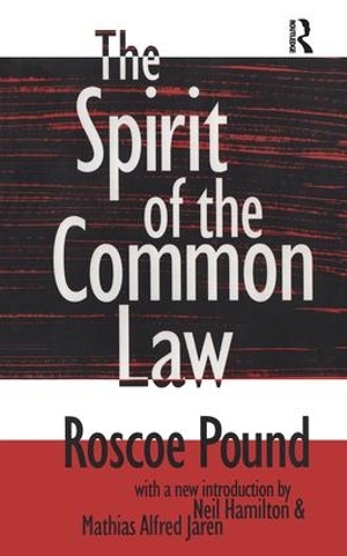 Бумажная книга «The Spirit of the Common Law», автор Роско Паунд - фото №1