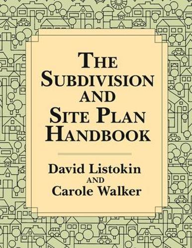 Бумажная книга «The Subdivision and Site Plan Handbook» - фото №1
