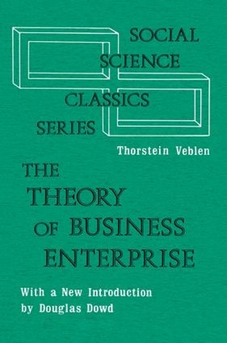 Бумажная книга «The Theory of Business Enterprise» - фото №1