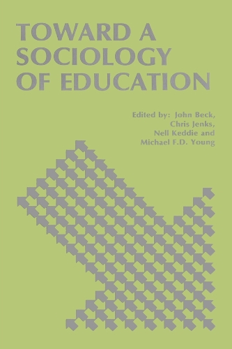 Бумажная книга «Toward a Sociology of Education», автор Джон Бек - фото №1