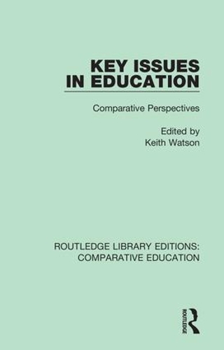 Паперова книга «Key Issues in Education: Comparative Perspectives» - фото №1
