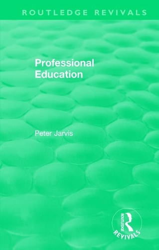 Бумажная книга «Professional Education (1983)», автор Питер Джарвис - фото №1