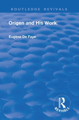 Паперова книга «Revival: Origen and his Work (1926)», автор Юджин де Фей - фото №1