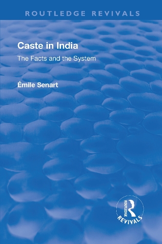 Паперова книга «Revival: Caste in India (1930): The Facts and the System», автор Еміль Шарль Марі Сенар - фото №1