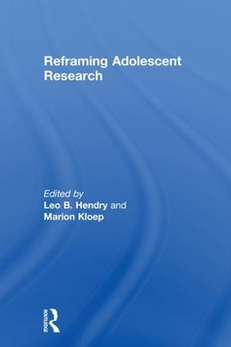 Бумажная книга «Reframing Adolescent Research» - фото №1