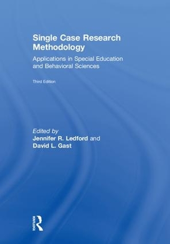 Паперова книга «Single Case Research Methodology: Applications in Special Education and Behavioral Sciences» - фото №1