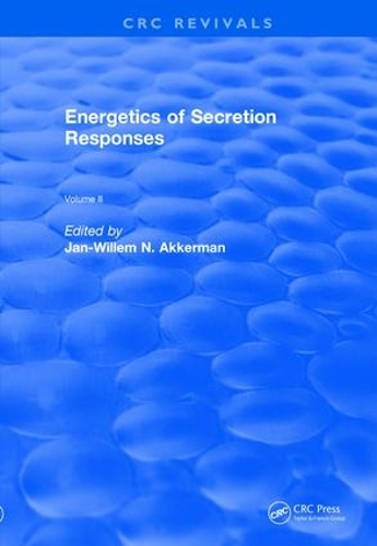 Бумажная книга «Revival: Energetics of Secretion Responses (1988): Volume II» - фото №1