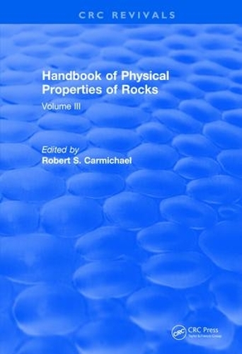 Бумажная книга «Handbook of Physical Properties of Rocks (1984): Volume III» - фото №1