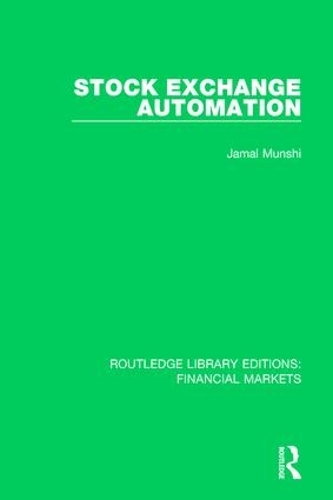 Паперова книга «Stock Exchange Automation» - фото №1