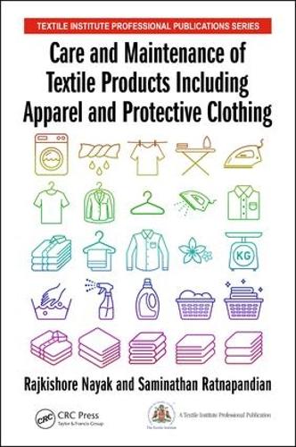 Паперова книга «Care and Maintenance of Textile Products Including Apparel and Protective Clothing», авторів Раджкішор Наяк, Самінатан Ратнапандян - фото №1