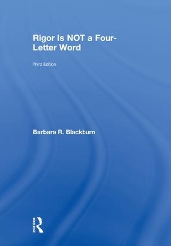 Бумажная книга «Rigor Is NOT a Four-Letter Word», автор Барбара Р. Блэкберн - фото №1