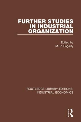 Бумажная книга «Further Studies in Industrial Organization» - фото №1