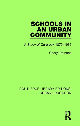 Паперова книга «Schools in an Urban Community: A Study of Carbrook 1870-1965» - фото №1