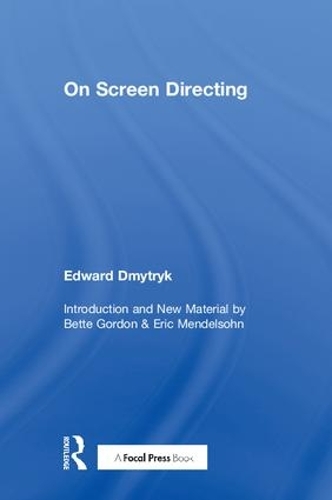 Бумажная книга «On Screen Directing», автор Эдвард Дмитрык - фото №1