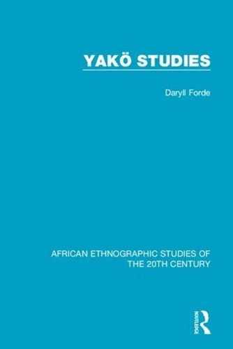 Бумажная книга «Yakö Studies», автор Дэрилл Форд - фото №1
