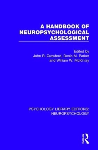 Паперова книга «A Handbook of Neuropsychological Assessment» - фото №1