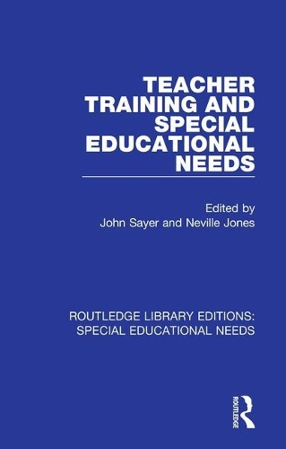 Паперова книга «Teacher Training and Special Educational Needs» - фото №1