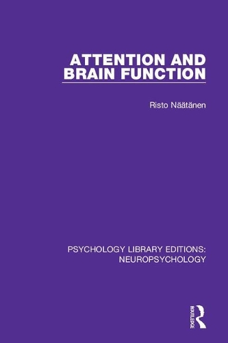 Бумажная книга «Attention and Brain Function», автор Ристо Наатанен - фото №1