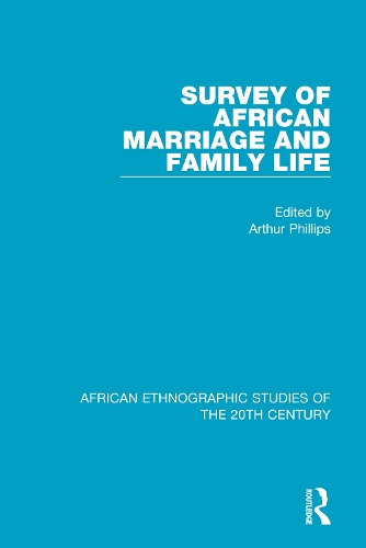 Бумажная книга «Survey of African Marriage and Family Life» - фото №1