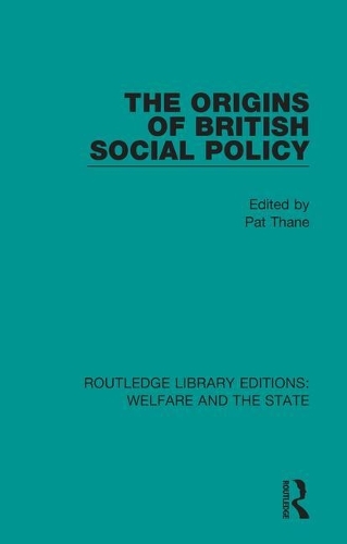 Бумажная книга «The Origins of British Social Policy» - фото №1
