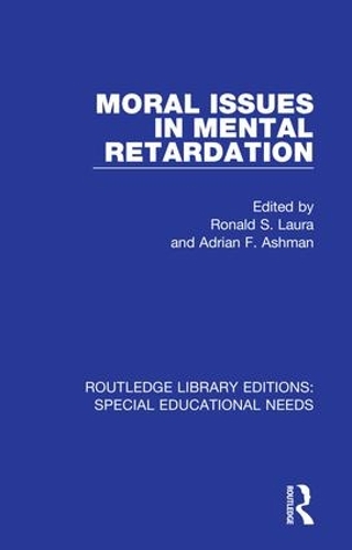 Паперова книга «Moral Issues in Mental Retardation» - фото №1