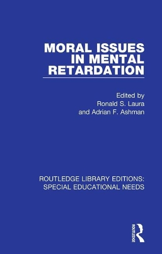 Паперова книга «Moral Issues in Mental Retardation» - фото №1