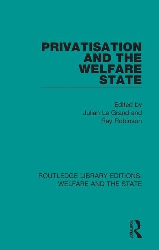 Паперова книга «Privatisation and the Welfare State» - фото №1