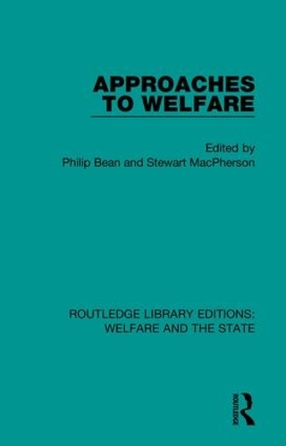 Бумажная книга «Approaches to Welfare» - фото №1