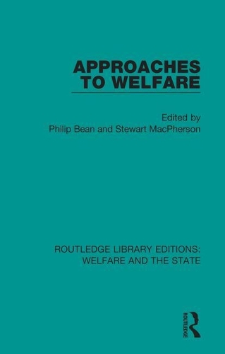 Бумажная книга «Approaches to Welfare» - фото №1