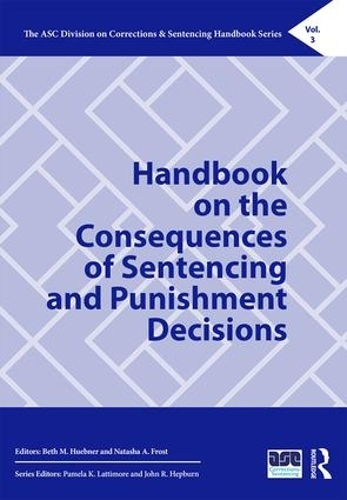Бумажная книга «Handbook on the Consequences of Sentencing and Punishment Decisions» - фото №1