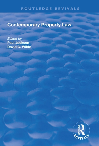 Паперова книга «Contemporary Property Law» - фото №1