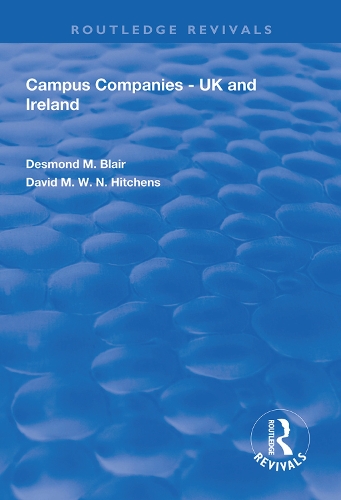 Бумажная книга «Campus Companies: UK and Ireland», авторов Дэвид М. В. Н. Хитченс, Десмонд М. Блэр - фото №1
