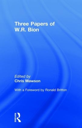 Бумажная книга «Three Papers of W.R. Bion», автор У.Р. Бион - фото №1