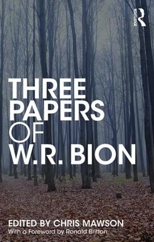 Бумажная книга «Three Papers of W.R. Bion», автор У.Р. Бион - фото №1