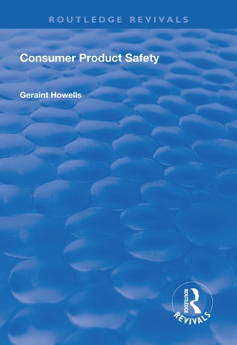 Бумажная книга «Consumer Product Safety», автор Джерейнт Г. Хоуэллс - фото №1