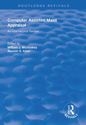 Бумажная книга «Computer Assisted Mass Appraisal: An International Review», авторов Аластер Адэр, Уильям Дж. Маккласки - фото №1