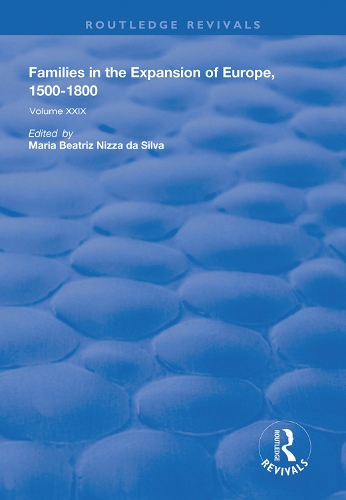 Бумажная книга «Families in the Expansion of Europe,1500-1800» - фото №1