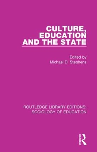 Бумажная книга «Culture, Education and the State» - фото №1