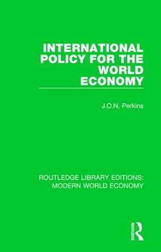 Бумажная книга «International Policy for the World Economy» - фото №1