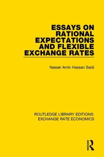 Паперова книга «Essays on Rational Expectations and Flexible Exchange Rates», автор Нассер Саїді - фото №1