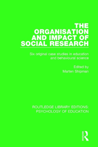 Бумажная книга «The Organisation and Impact of Social Research: Six Original Case Studies in Education and Behavioural Sciences» - фото №1